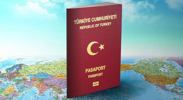 جواز السفر التركي الأحمر